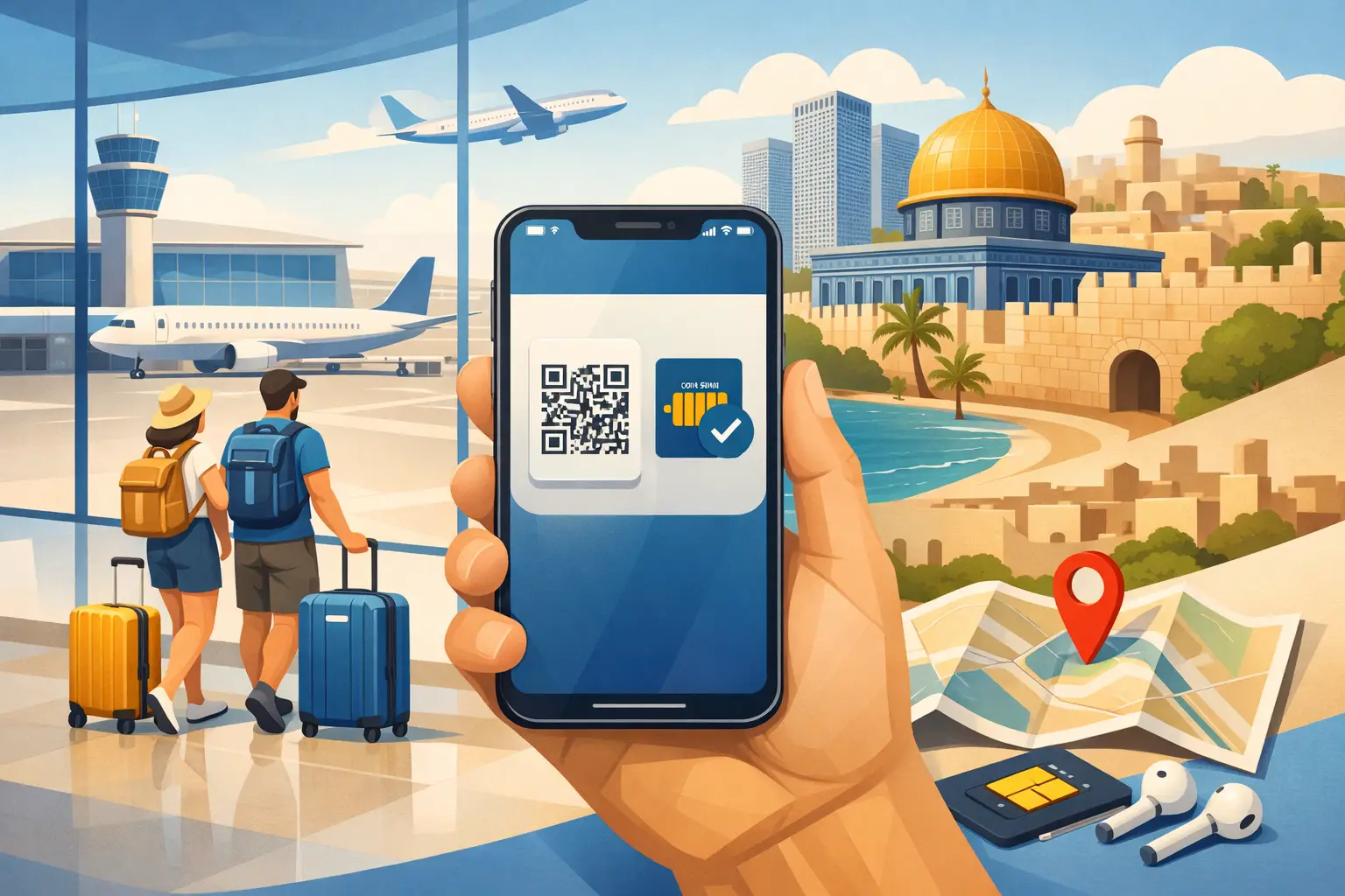 Cover image for: Israel eSIM for Fast Local Mobile Service