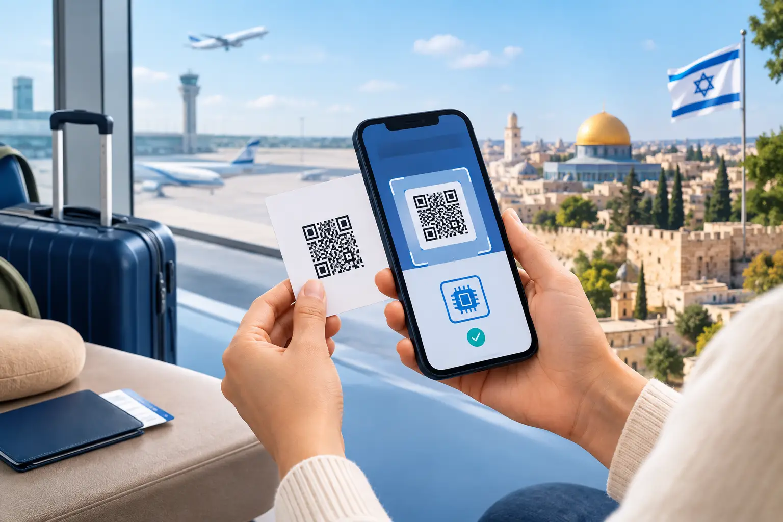 Cover image for: How to Scan an eSIM QR Code Before Israel
